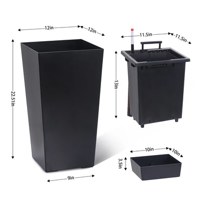 2pcs  Outdoor Indoor Planter Pots