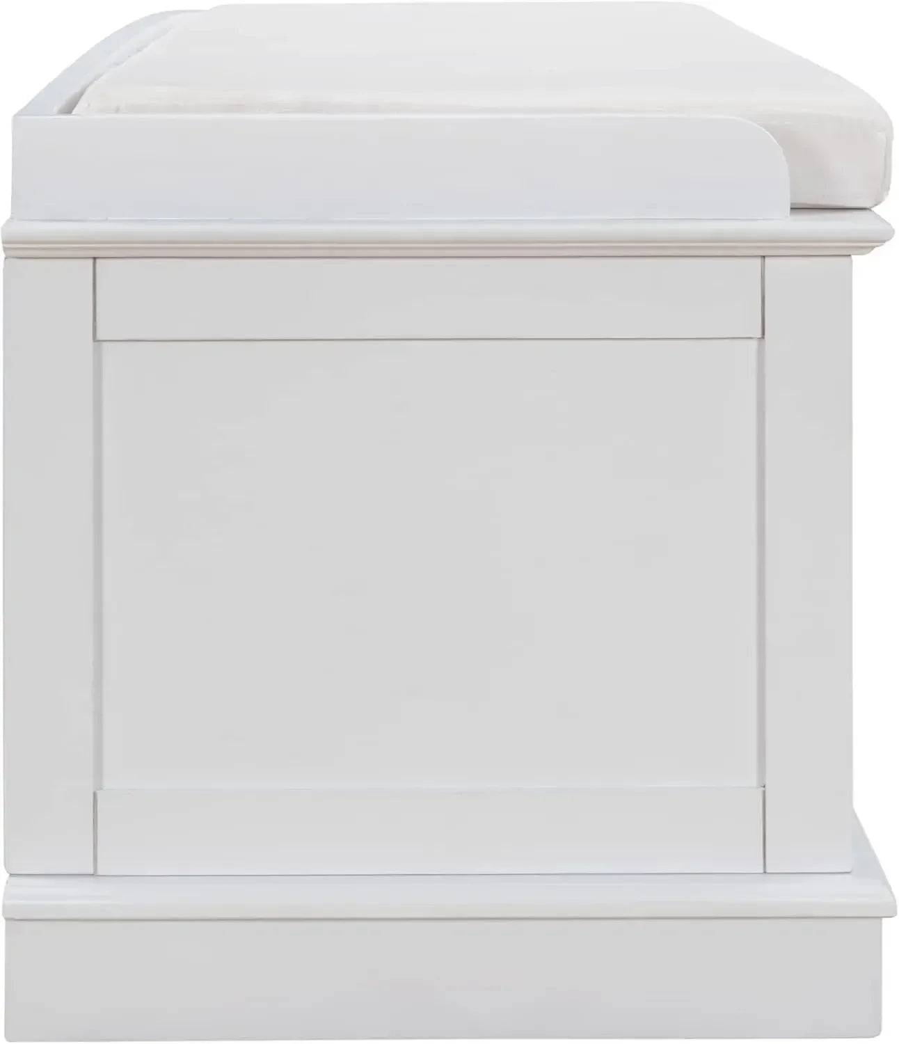 Entryway Storage Bench with Removable Cushion