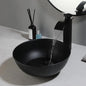 KEMAIDI Countertop Bathroom Sink Faucet Combo