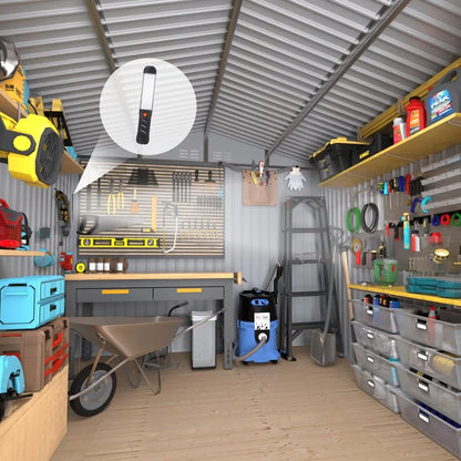 10x12 FT Metal Outdoor Storage Shed