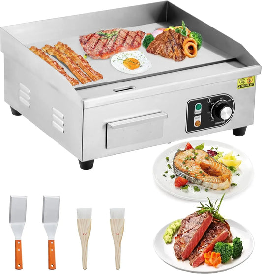 3000W Countertop Non-Stick Electric Grill