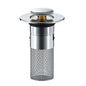 Stainless Steel Sink Drain Filter - Anti-Clog Hair Stopper & Odor Seal