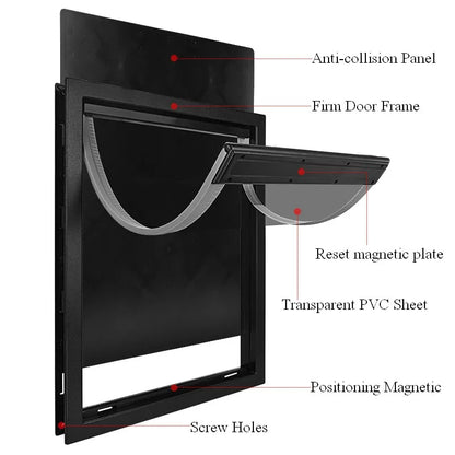 Extra Large Big Dog Door for Wooden Doors
