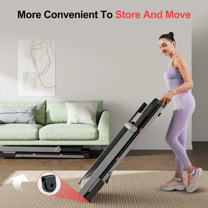 Foldable Incline Home Treadmill Walking Pad