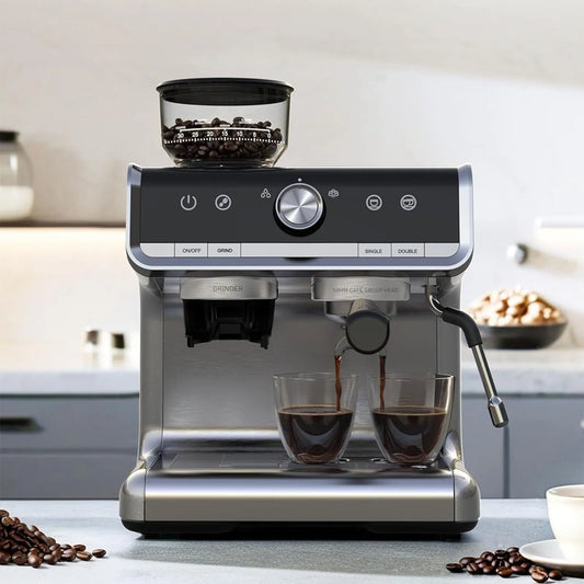 20 Bar Espresso Coffee Machine With Grinder