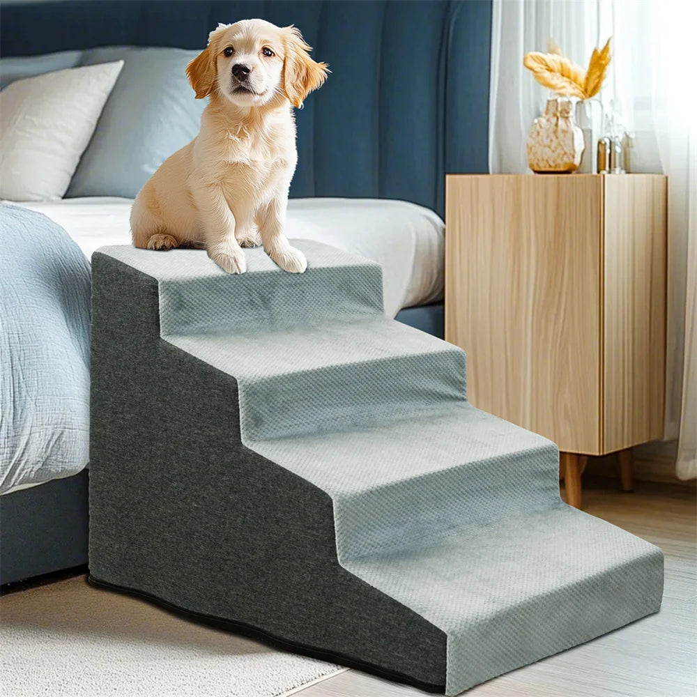 3/4 Step  Dog/Cat Ladder  of High-Density Foam