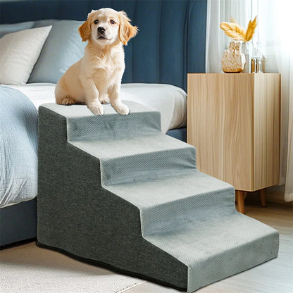 3/4 Step  Dog/Cat Ladder  of High-Density Foam