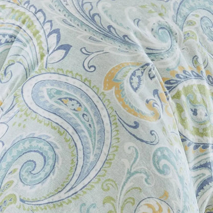 Paisley Comforter Set - Full/Queen Size + 2 Pillowcases