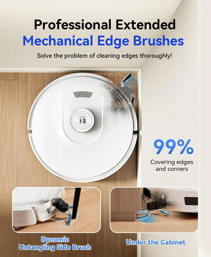 Robot Vacuum & Mop with 90-Day Self-Emptying