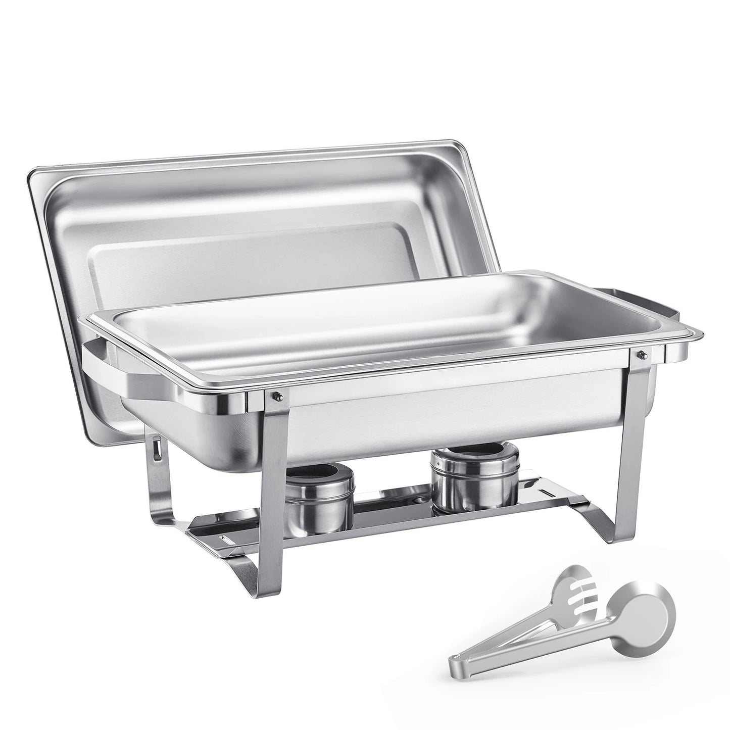 SucceBuy 8 Qt 4 Pack Chafing Dish Buffet Set