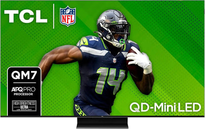 55-Inch QLED 4K Smart Mini LED TV Dolby Vision IQ,