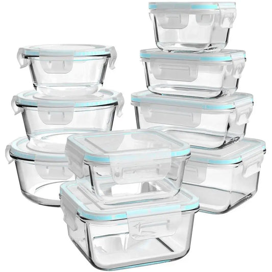 18 Piece Food Storage Containers with Lids,