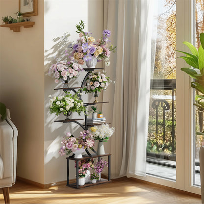 7 Tier Tree Shaped Plant Stand with Lights