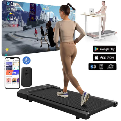 Treadmill Walking Pad with  LCD Digital Data Display
