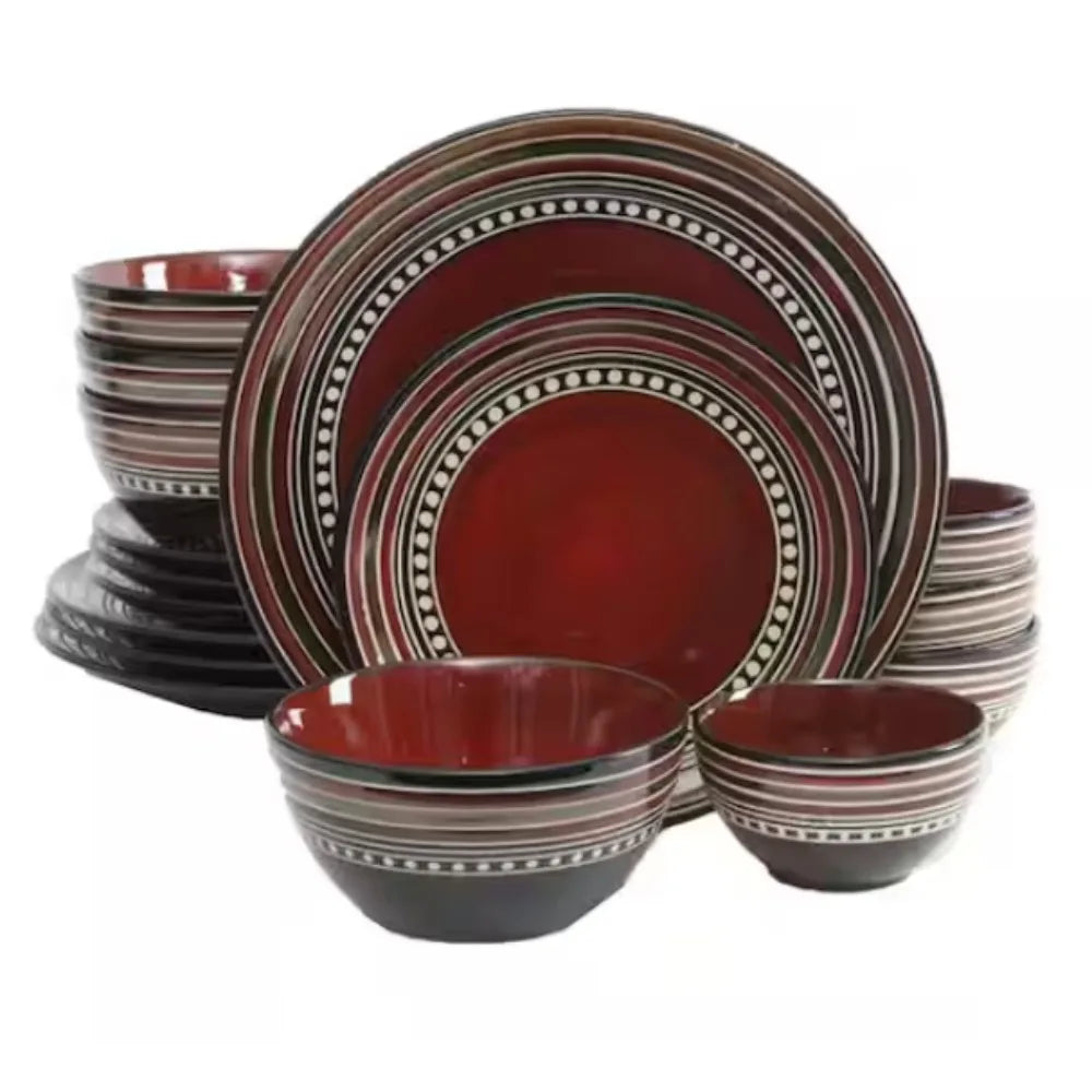 Cafe Versailles 16-Piece Casual Earthenware Dinnerware Set (Service for 4)