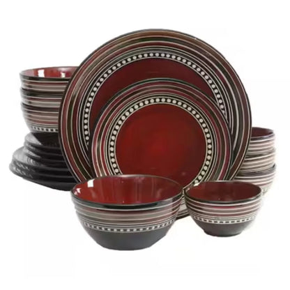 Cafe Versailles 16-Piece Casual Earthenware Dinnerware Set (Service for 4)
