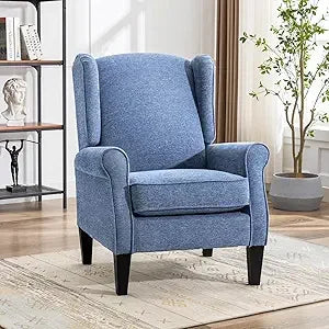Modern  Chenille Fabric Accent Armchair