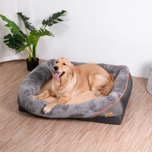L XL 2XL 3XL Super Soft Orthopedic Foam Pet Bed