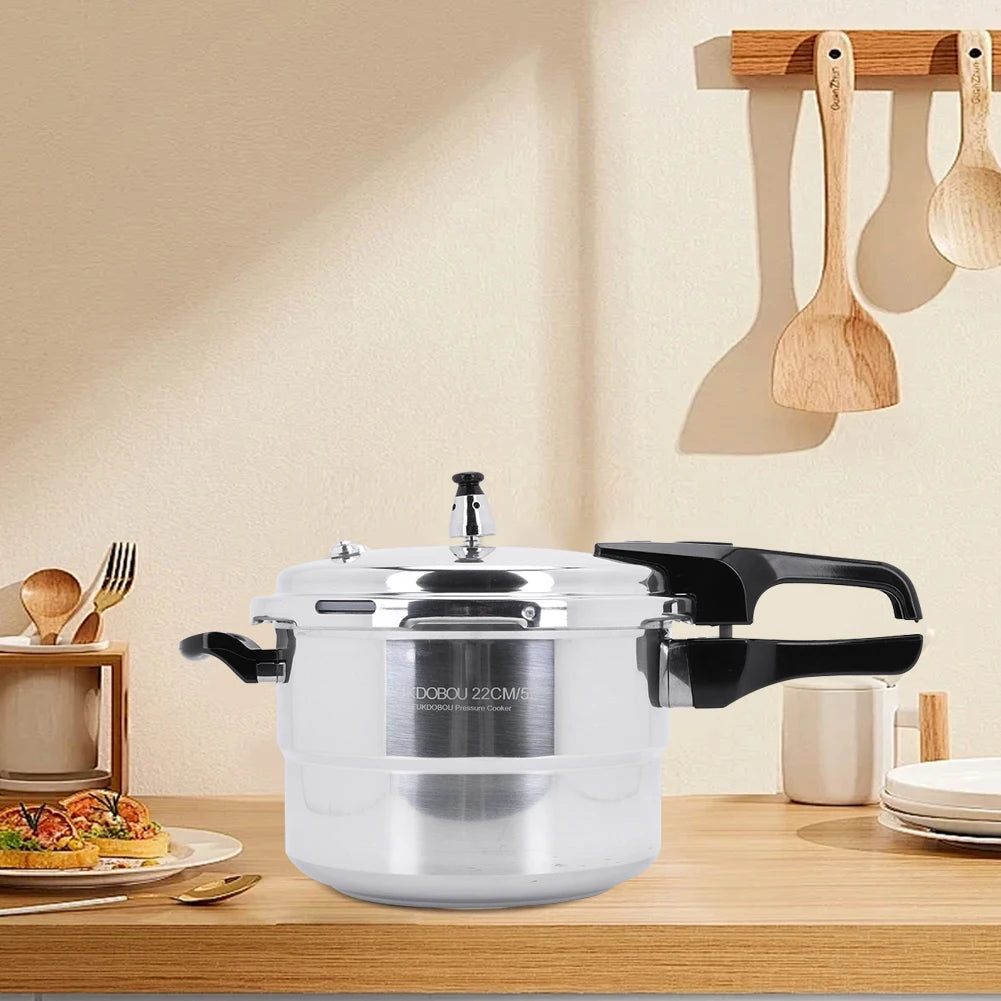 Aluminum Stovetop Pressure Canner for Gas and Induction Stoves