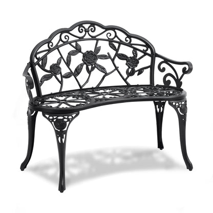 Outdoor Bench Wooden or Metal Garden Bench