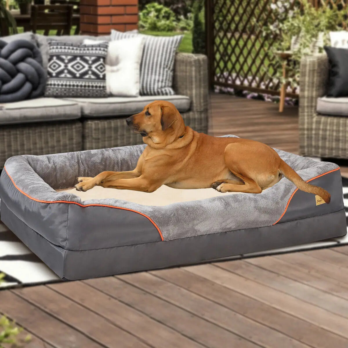 L XL 2XL 3XL Super Soft Orthopedic Foam Pet Bed