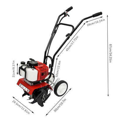 52CC  Gasoline Air-Cooled Garden Tiller
