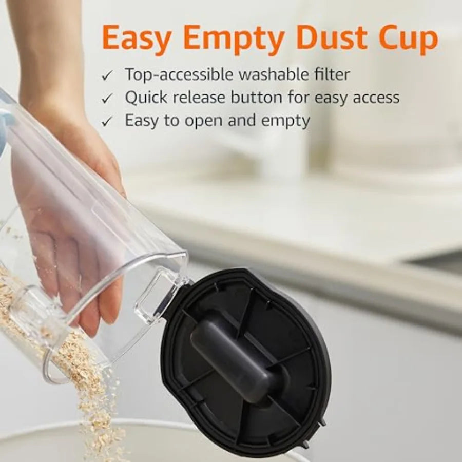 Upright Bagless Vacuum Cleaner for Carpet and Hard Floors