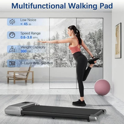 Treadmill Walking Pad with  LCD Digital Data Display