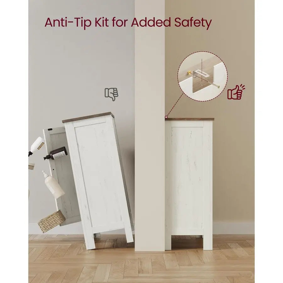 LIRY Collection Storage Cabinet with 4 Drawers