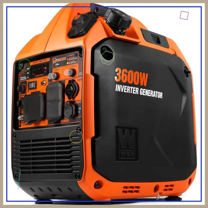 3600W Dual Fuel Portable Inverter Generator with CO Sensor