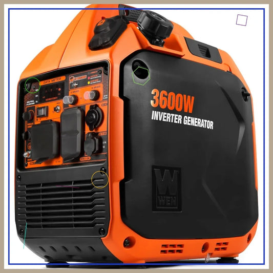 3600W Dual Fuel Portable Inverter Generator with CO Sensor