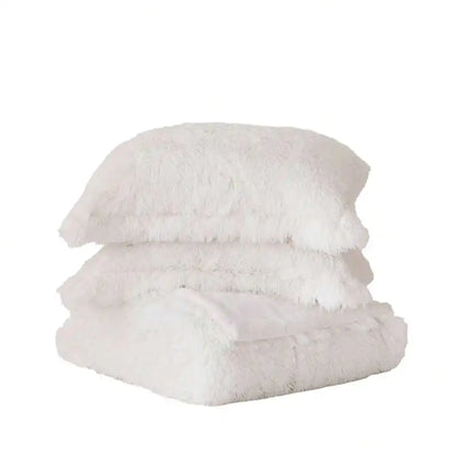 Ultra Soft Faux Fur 2/3-Piece Comforter with Matching Sham