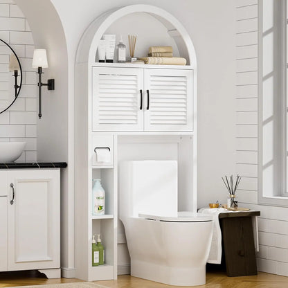 Bathroom Arch Free Standing Over Toilet Cabinet