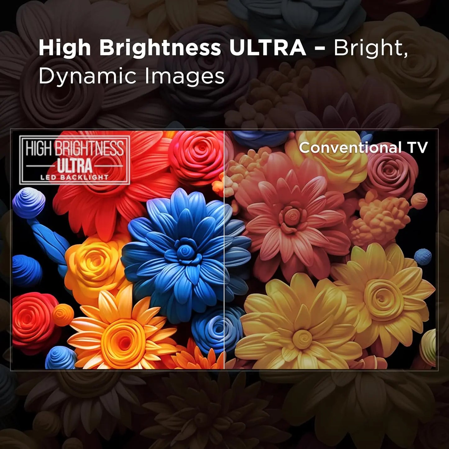 55-Inch QLED 4K Smart Mini LED TV Dolby Vision IQ,