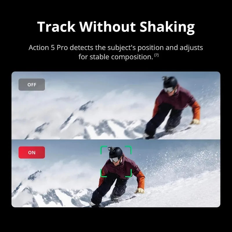 NEW Action 5 Pro Standard Combo, Waterproof Action Camera