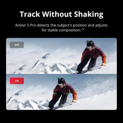 NEW Action 5 Pro Standard Combo, Waterproof Action Camera