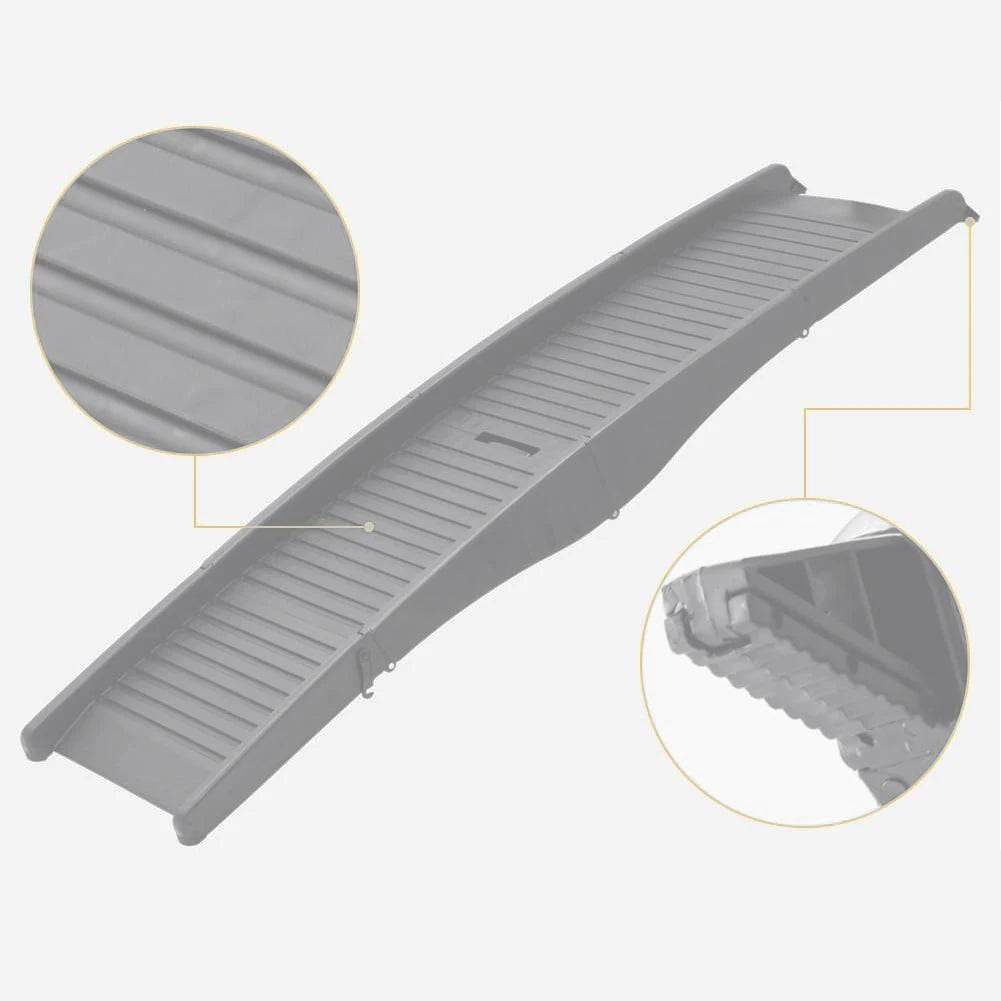 Folding Portable Non-Slip Pet Stair Ramp For SUV & Truck