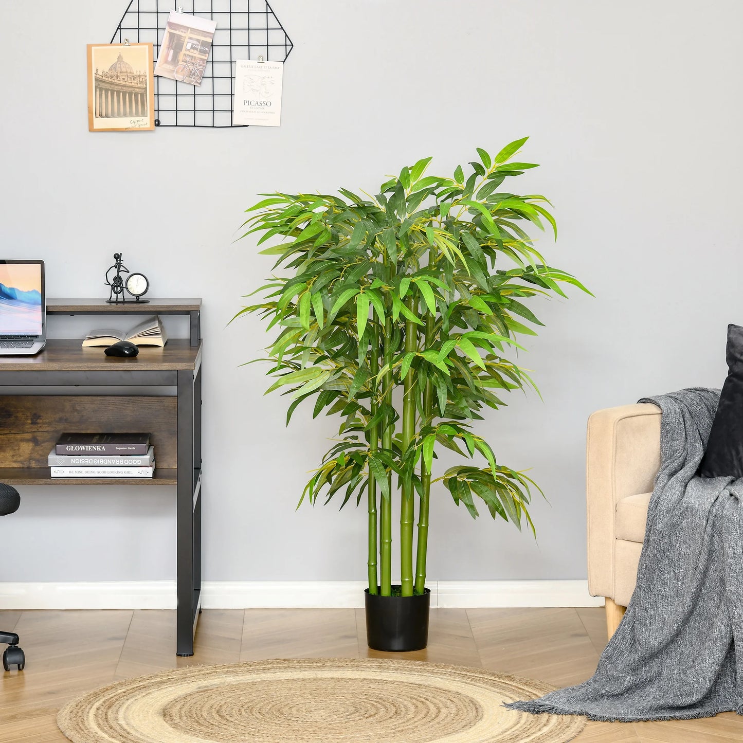 4.5' Artificial Bamboo Tree