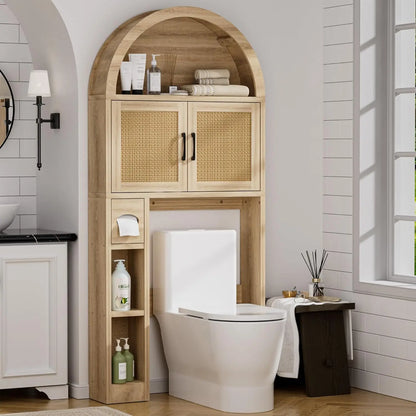 Bathroom Arch Free Standing Over Toilet Cabinet