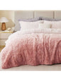 Ultra Soft Faux Fur 2/3-Piece Comforter with Matching Sham