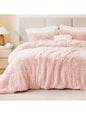 Ultra Soft Faux Fur 2/3-Piece Comforter with Matching Sham
