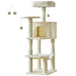44In Tall Multi-Cat Climbing Tower With Scratching Posts
