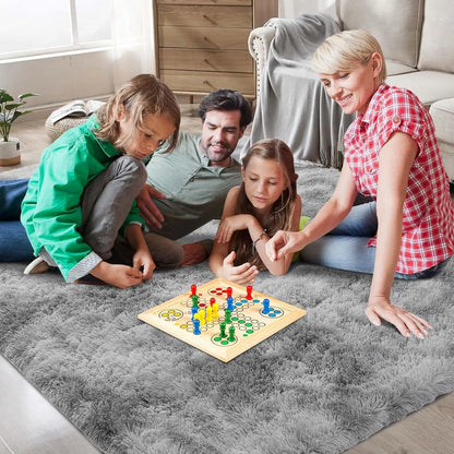 Ultra Soft 8x10 Area Rug, Grey, Non-Slip Carpet