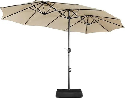 13 ft Triple-size Patio Umbrella w/Base Included