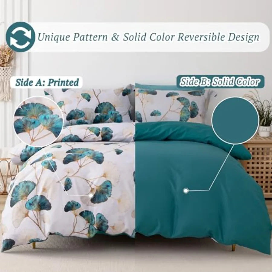 100% Long Staple Cotton Duvet Cover Set