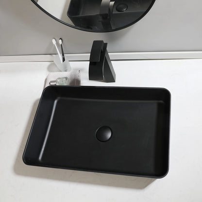 KEMAIDI Countertop Bathroom Sink Faucet Combo