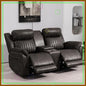 Power Reclining Loveseat with Zero Gravity & Adjustable Headrest